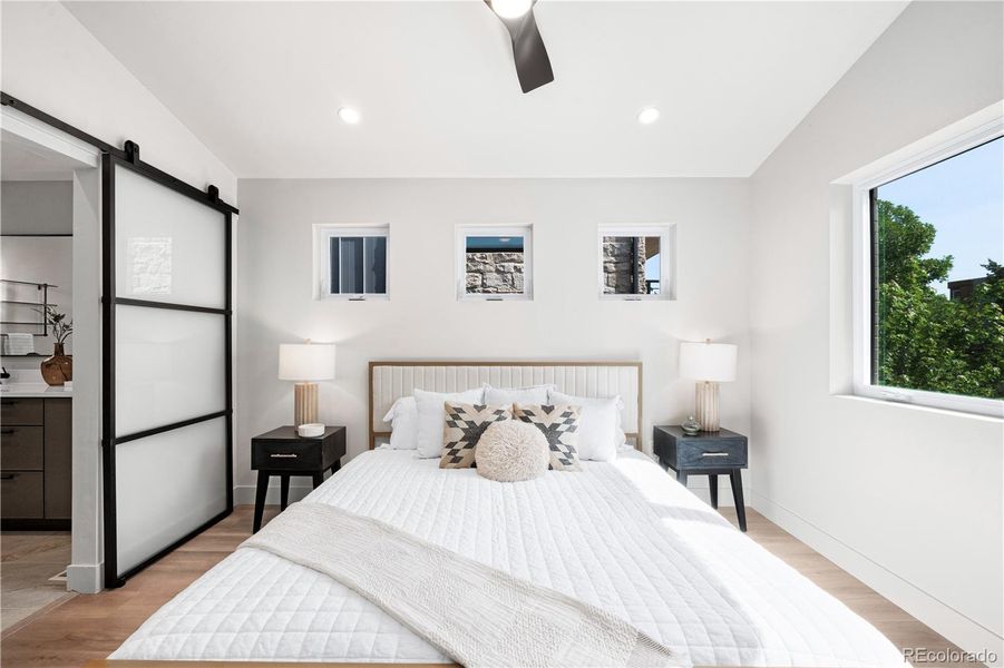 Furnished interior view inside a new home in , Denver (Image 8).