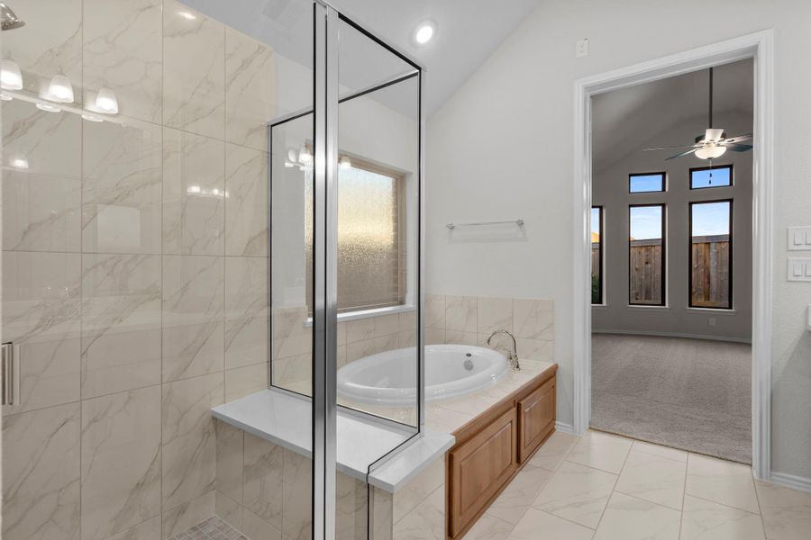 Furnished interior view inside a new home in Dunham Pointe, Cypress (Image 7).