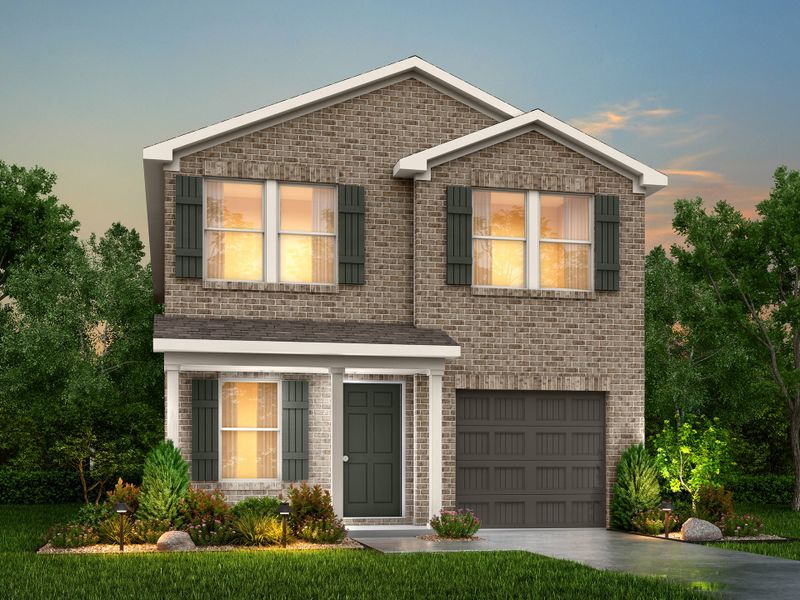 Front exterior of a home in the Summit Place community, located in Eden, NC (Image 8).