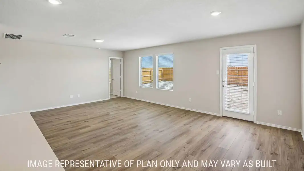 Spacious, unfurnished interior of a new home in Eastern Wells, Jarrell (Image 11).