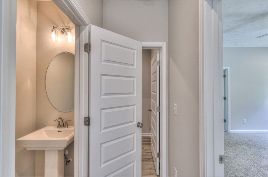 Furnished interior view inside a new home in Legacy Preserve, Tullahoma (Image 10).