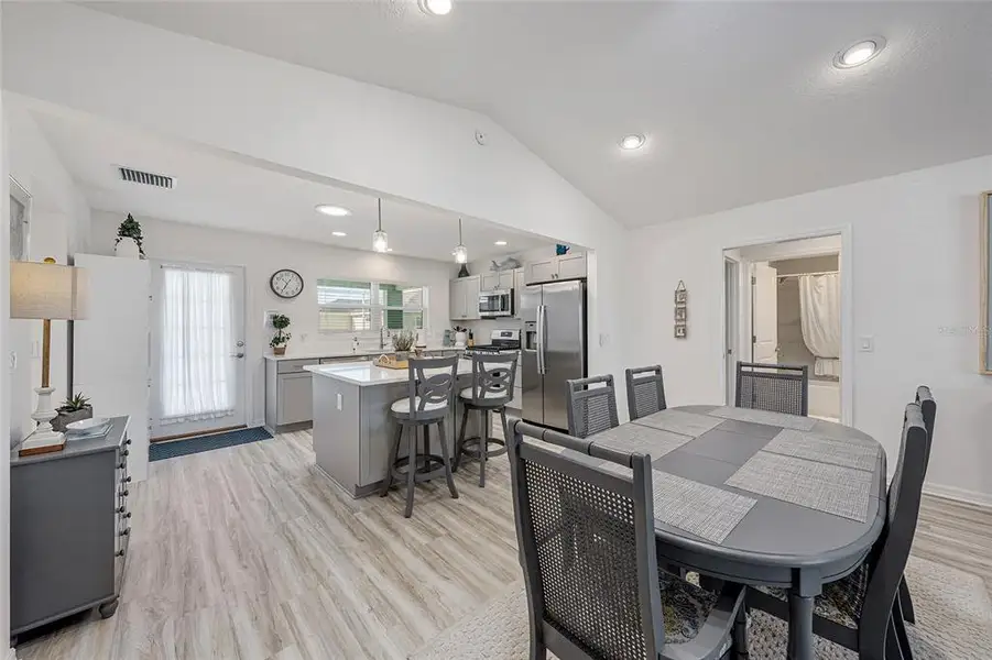 Furnished interior view inside a new home in , The Villages (Image 5).