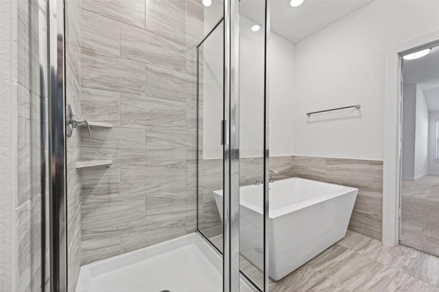 Furnished interior view inside a new home in , Cypress (Image 6).