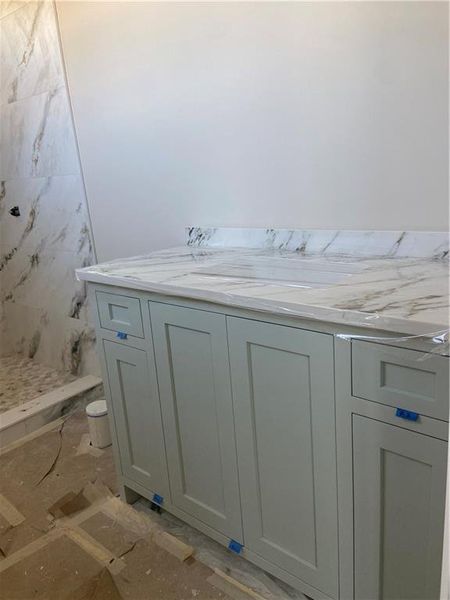 In-progress construction of a new home in , Acworth, GA (Image 57).