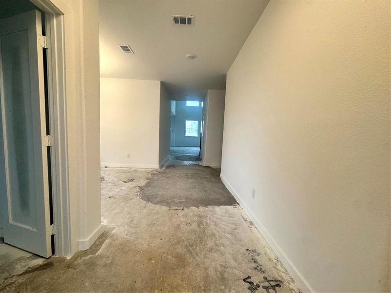 Construction progress Construction progress