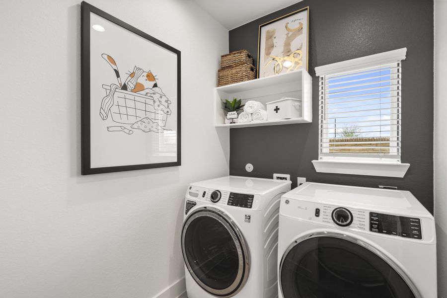 Furnished interior view inside a new home in Meridiana, Manvel (Image 10).