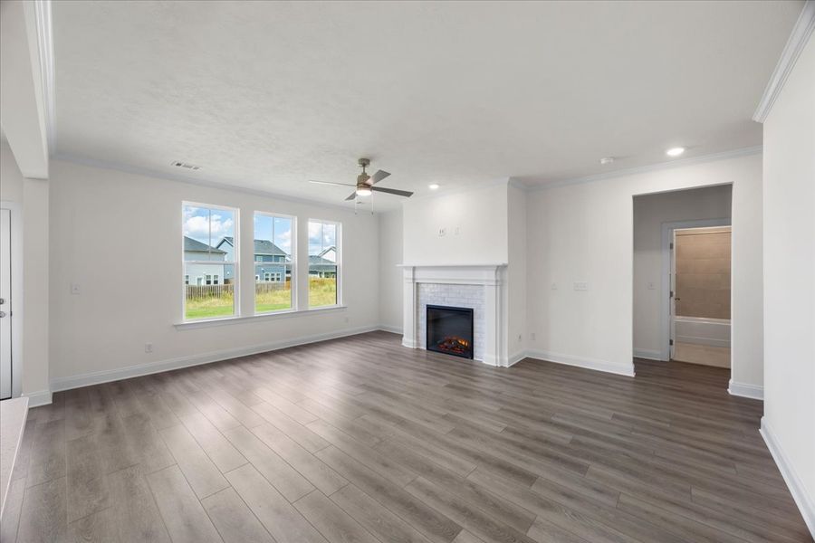 Spacious, unfurnished interior of a new home in Windsor, North Augusta (Image 17).