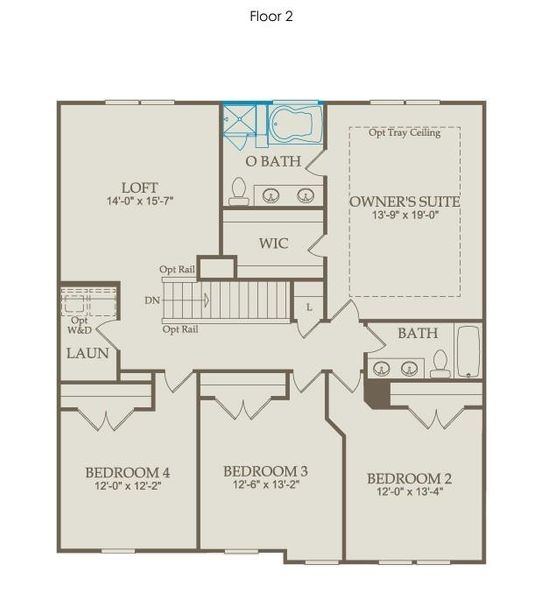 2D floor plan layout of this home in Briar Creek, Atlanta, GA (Image 3). 2D floor plan layout of this home in Briar Creek, Atlanta, GA (Image 3).