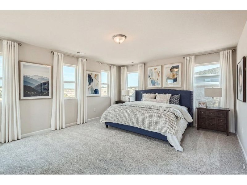 Furnished interior view inside a new home in Waterfield, Fort Collins (Image 19).