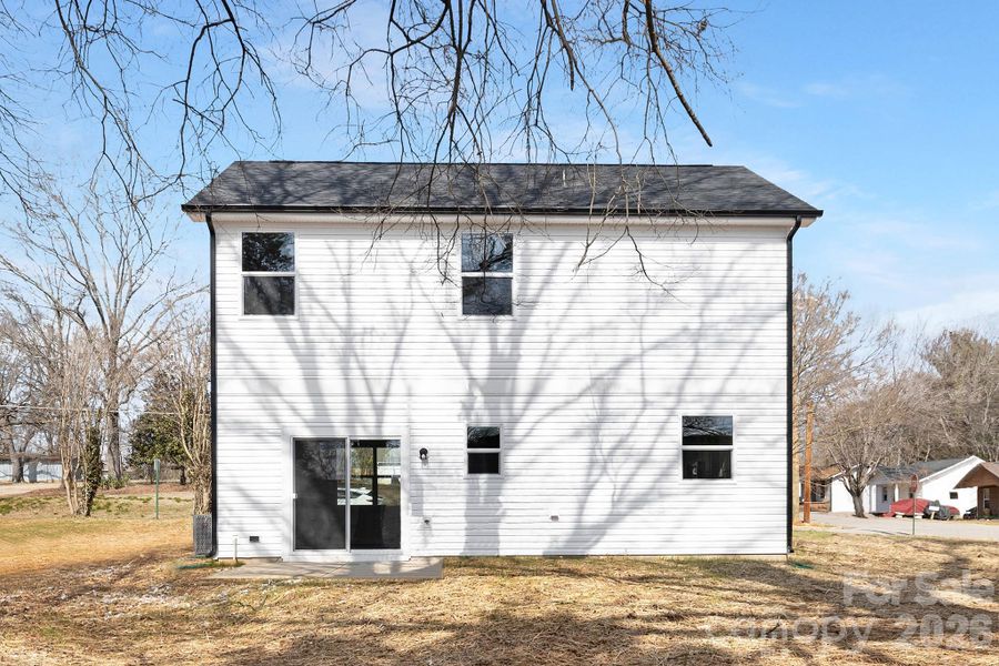 Exterior details and patio area of a home in , Statesville (Image 3).