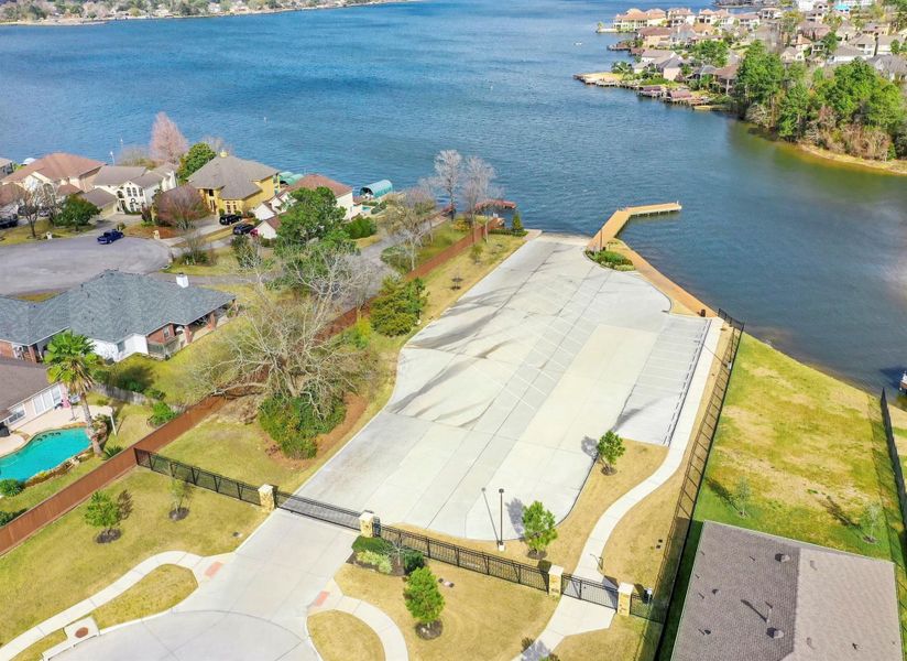 Site preparation for new homesites in Water Crest on Lake Conroe, Conroe (Image 48).