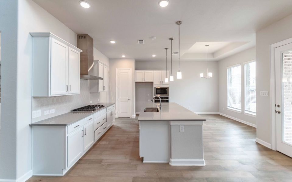 Furnished interior view inside a new home in Sonoma Verde, Rockwall (Image 3).