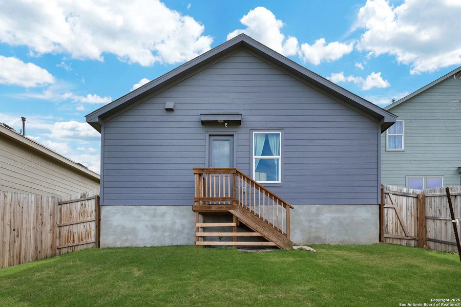 Front exterior of a new home in Crescent Hills: Cottage Collection, San Antonio, TX, highlighting curb appeal (Image 17). Front exterior of a new home in Crescent Hills: Cottage Collection, San Antonio, TX, highlighting curb appeal (Image 17).