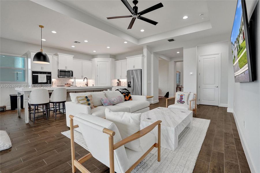 Furnished interior view inside a new home in , Westlake (Image 10).