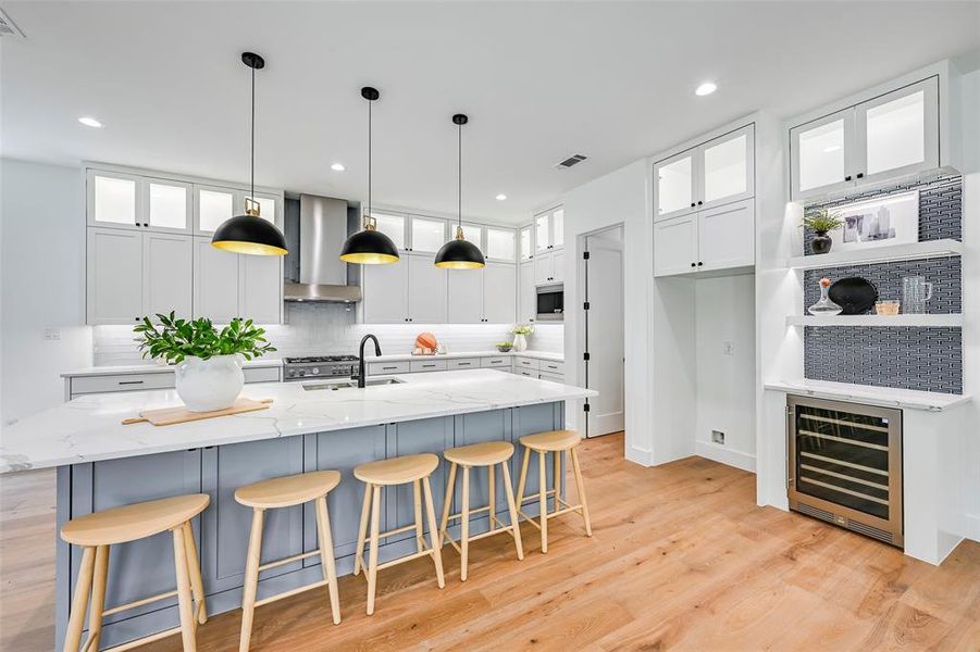 Furnished interior view inside a new home in , Dallas (Image 14).