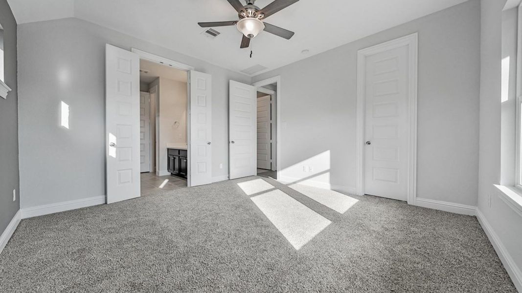 Representative furnished interior of a home built from the Bali by Brightland Homes in Bridgeland Creekland Village, Cypress (Image 7).
