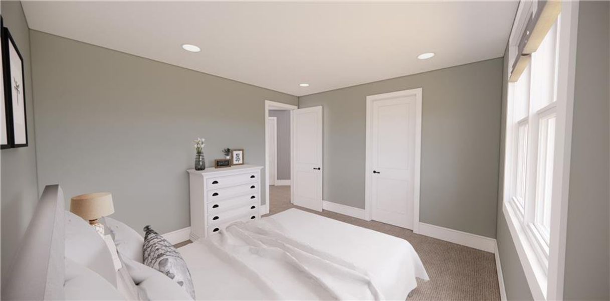 Furnished interior view inside a new home in , Carrollton (Image 13).