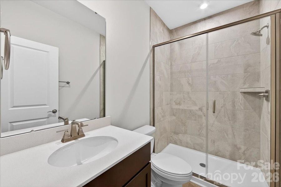 First floor full bathroom