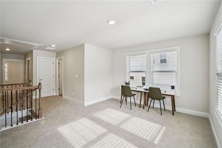 Furnished interior view inside a new home in Hemingway - Reserve Series, Cumming (Image 36).