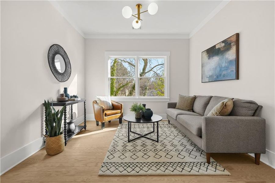 Furnished interior view inside a new home in , Scottdale (Image 35).