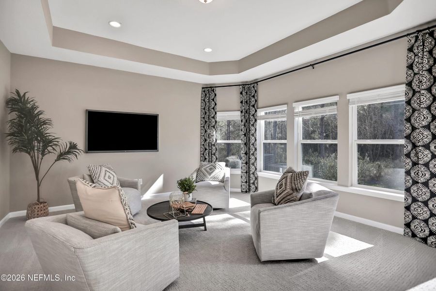 Furnished interior view inside a new home in , Green Cove Springs (Image 13). Furnished interior view inside a new home in , Green Cove Springs (Image 13).