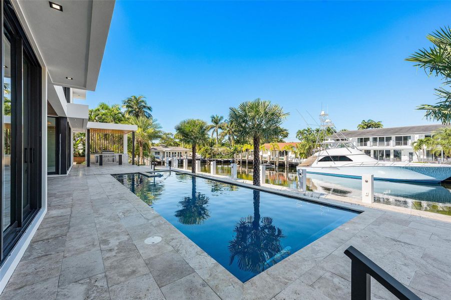 Exterior details and patio area of a home in , Fort Lauderdale (Image 12).