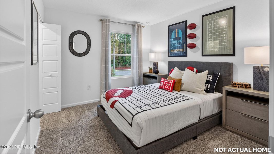 Furnished interior view inside a new home in Hansen Creek, Jacksonville (Image 15).