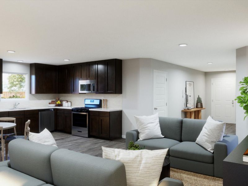 Photos are a representation of the floor plan. Options and interior selections will vary.