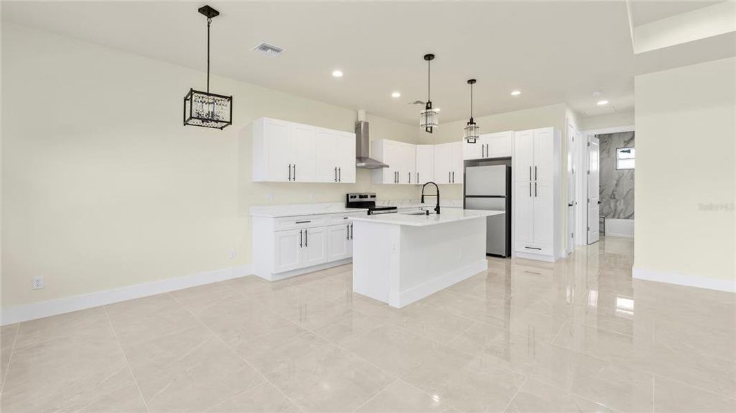 Furnished interior view inside a new home in , Punta Gorda (Image 7).