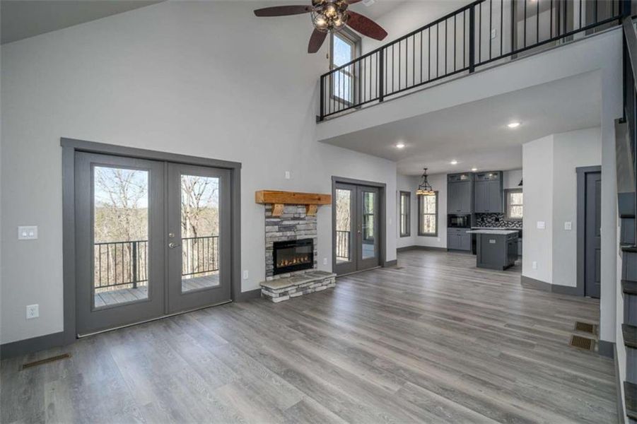 Spacious, unfurnished interior of a new home in , Talking Rock (Image 30).