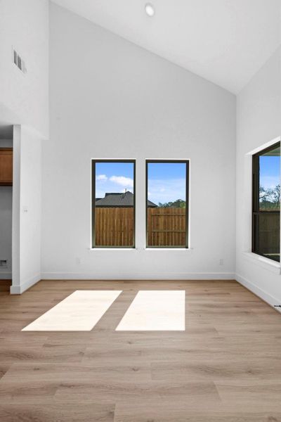 Large windows frame the space, allowing natural light to flood in, casting a cheerful ambiance that makes every meal feel special. Large windows frame the space, allowing natural light to flood in, casting a cheerful ambiance that makes every meal feel special.