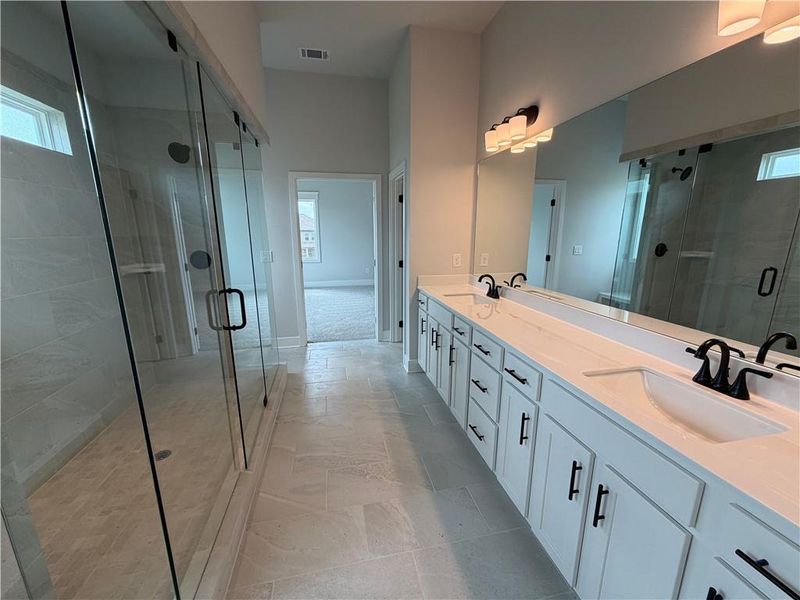 Furnished interior view inside a new home in Mallard’s Landing, Jefferson (Image 9).