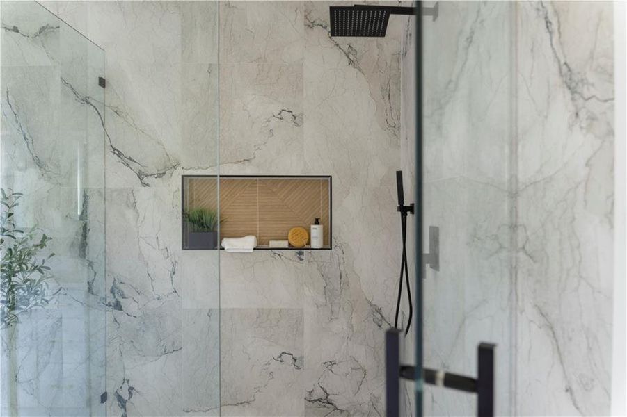 Close-up of interior finishes inside a home in , Suwanee (Image 23).