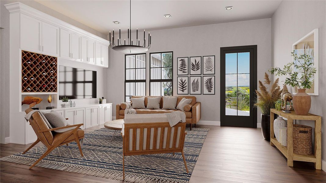 Furnished interior view inside a new home in , El Campo (Image 4). Furnished interior view inside a new home in , El Campo (Image 4).