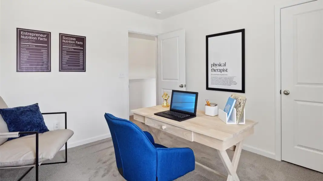 Furnished interior view inside a new home in Isabel Estates, Knoxville (Image 31). Furnished interior view inside a new home in Isabel Estates, Knoxville (Image 31).