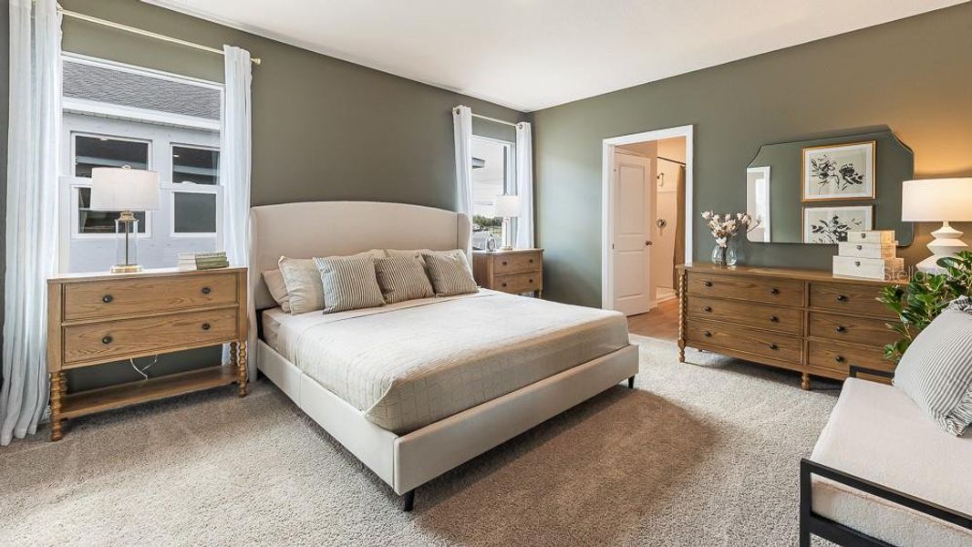 Furnished interior view inside a new home in Bella Lago, Parrish (Image 13).