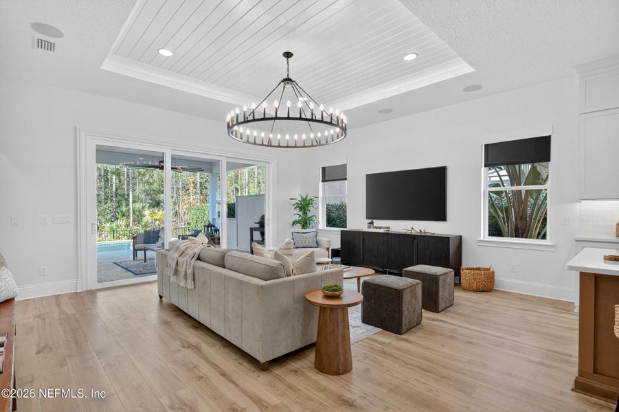 Furnished interior view inside a new home in , Ponte Vedra (Image 35).