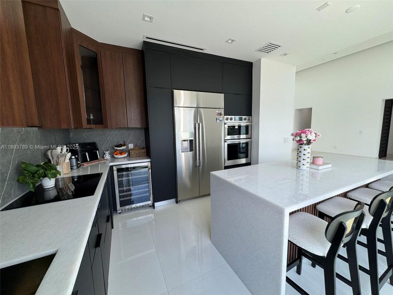 Furnished interior view inside a new home in , Miami (Image 3).