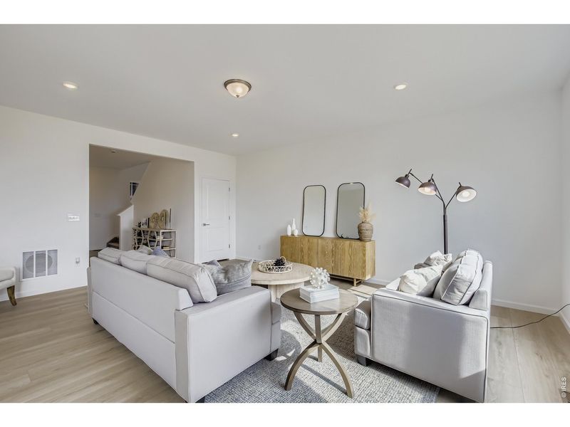 Furnished interior view inside a new home in Country Club Reserve, Fort Collins (Image 19).