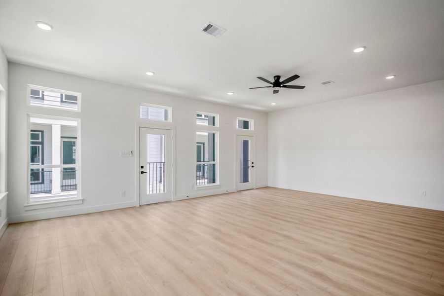 Spacious, unfurnished interior of a new home in , Houston (Image 32). Spacious, unfurnished interior of a new home in , Houston (Image 32).