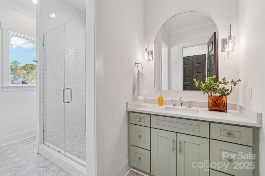 Furnished interior view inside a new home in , Charlotte (Image 5).