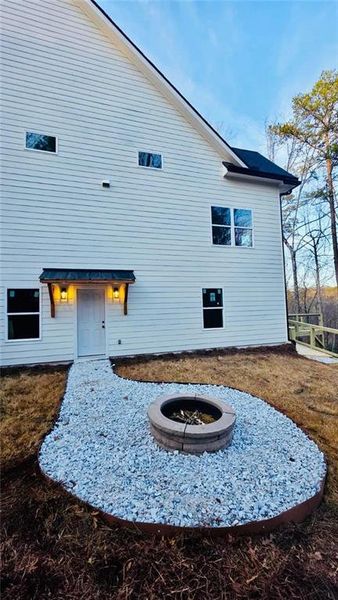 Exterior details and patio area of a home in , Cornelia (Image 27). Exterior details and patio area of a home in , Cornelia (Image 27).