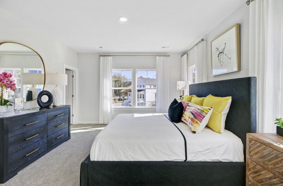Furnished interior view inside a new home in , Johns Island (Image 34).