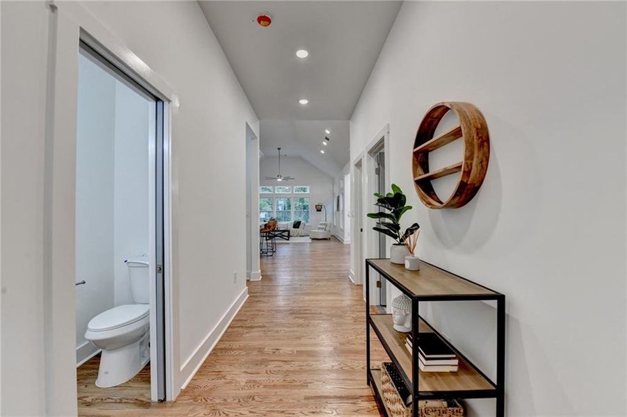 Furnished interior view inside a new home in , Atlanta (Image 14).