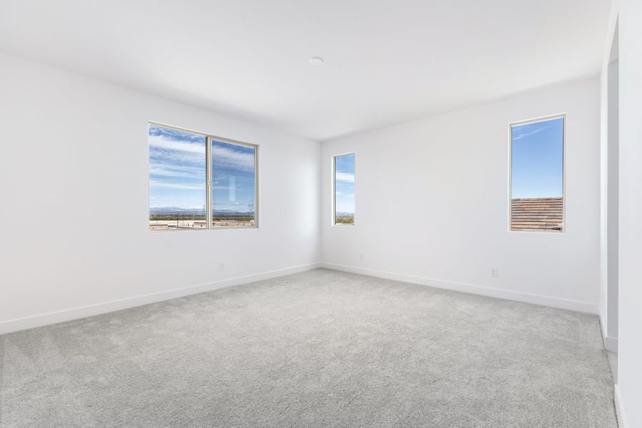 Spacious, unfurnished interior of a new home in Frontera, Surprise (Image 16). Spacious, unfurnished interior of a new home in Frontera, Surprise (Image 16).