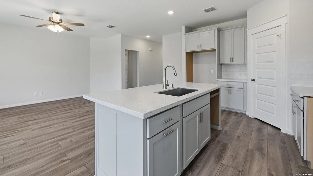 Furnished interior view inside a new home in Cloud Country, New Braunfels (Image 8).