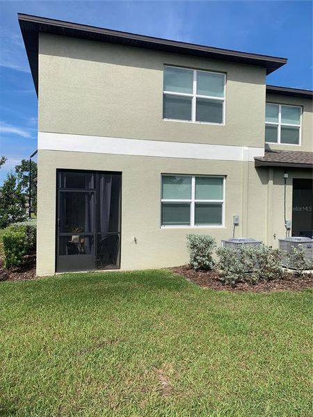 Exterior details and patio area of a home in , Zephyrhills (Image 20).