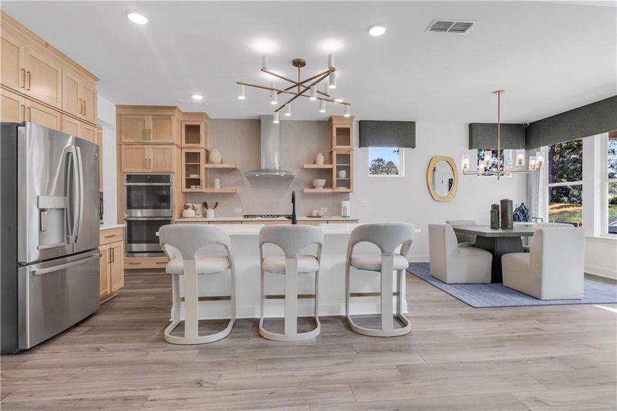 Furnished interior view inside a new home in Pickens Bluff, Hiram (Image 54).