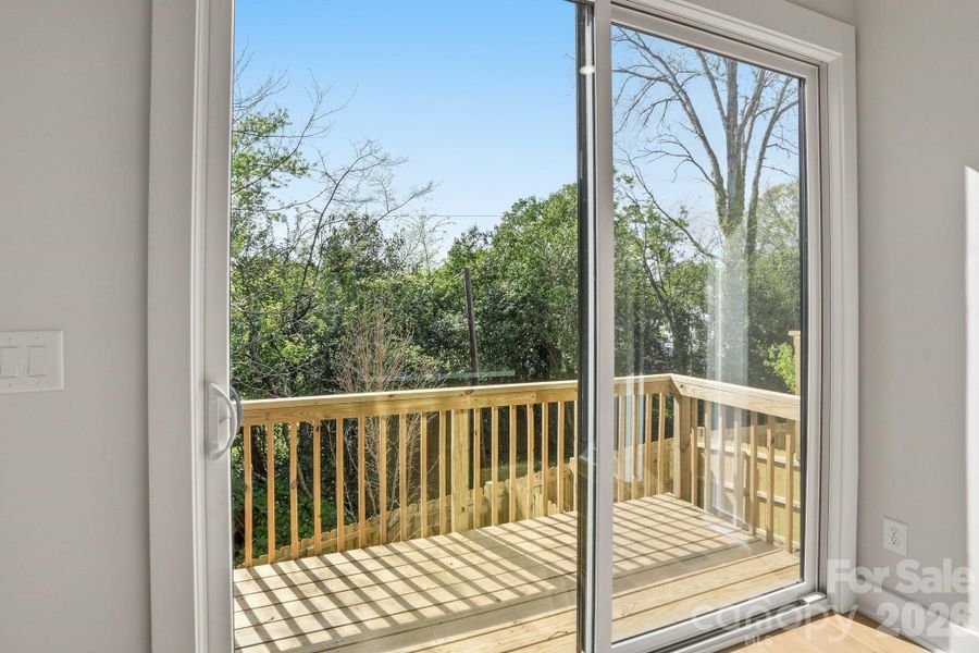 Exterior details and patio area of a home in , Charlotte (Image 29).