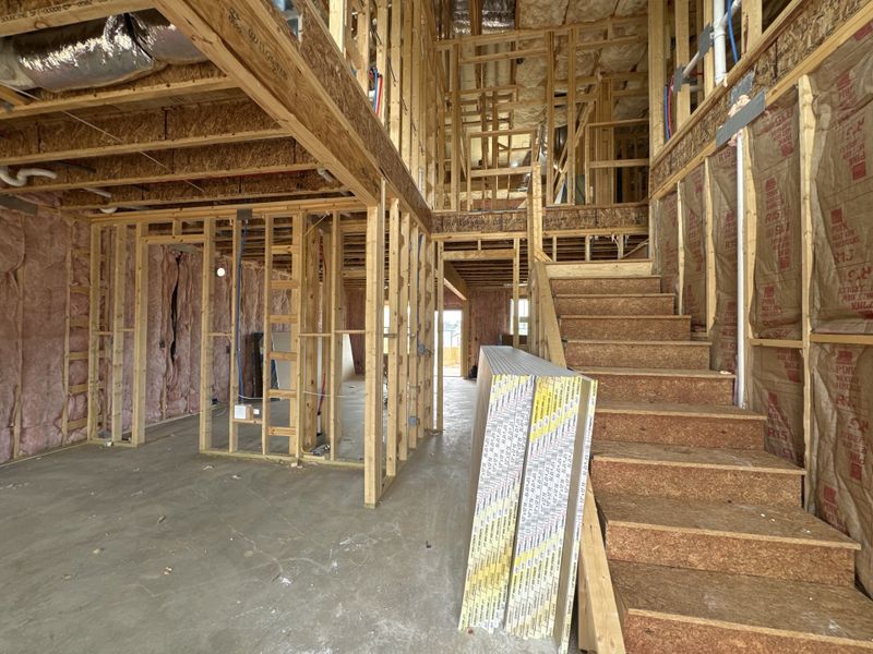 In-progress construction of a new home in Windsor, North Augusta, SC (Image 12). In-progress construction of a new home in Windsor, North Augusta, SC (Image 12).